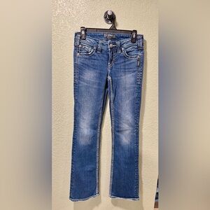 Silver Jeans Women's Boot Cut Blue Denim